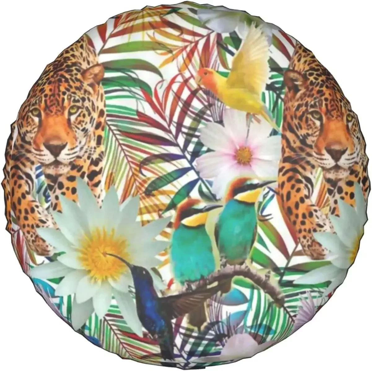 Чехол для запасного колеса универсальный портативный чехол шин тропическое