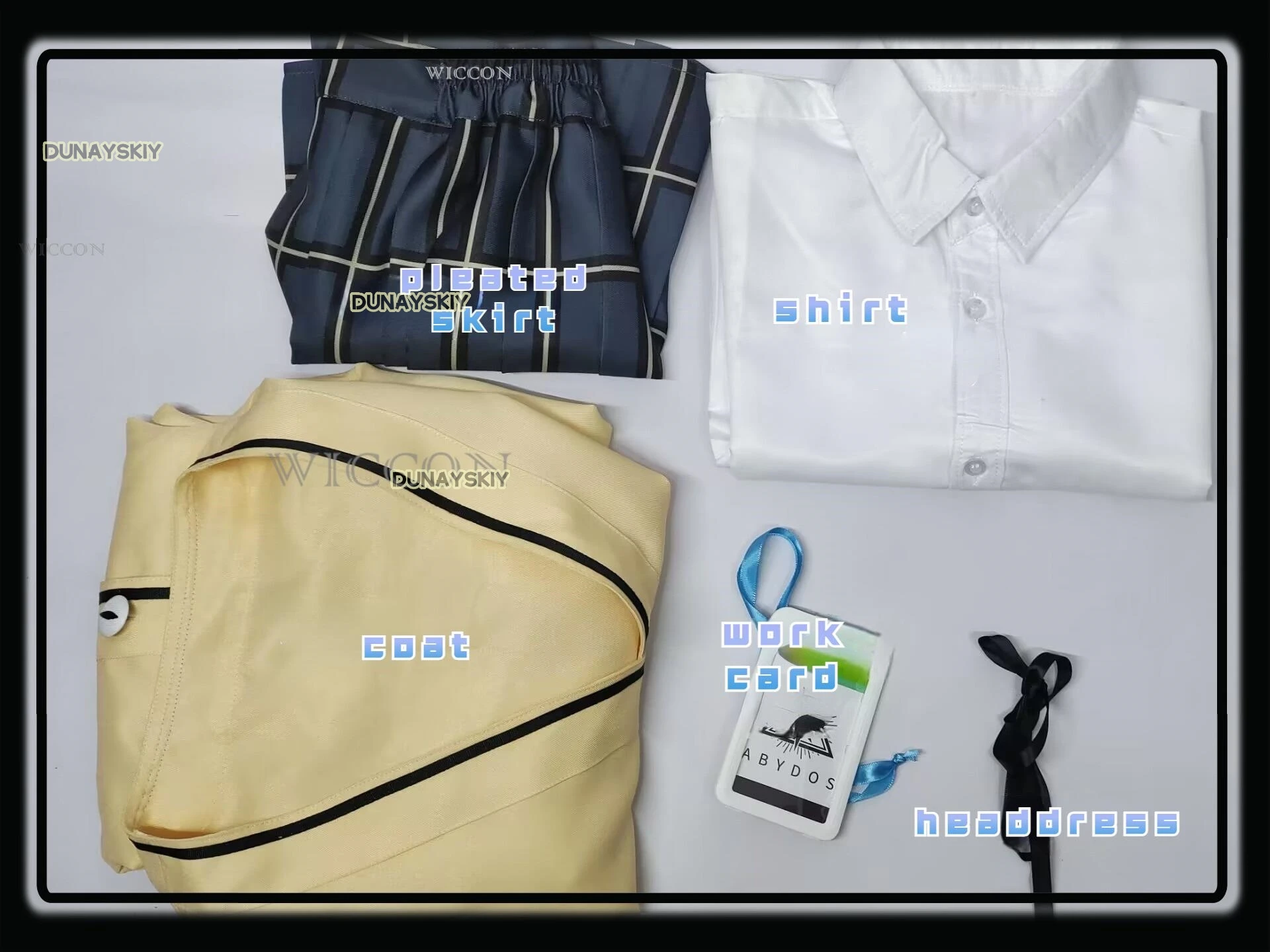 Костюм для косплея Game Blue Archive Izayoi Nonomi школьное пальто рубашка юбки униформа