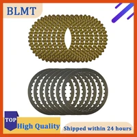motorcycle yellow clutch plates steel friction plate for harley xl883 xl 883 2004 2008 xl1200 1200x48 sportster 1991 2011