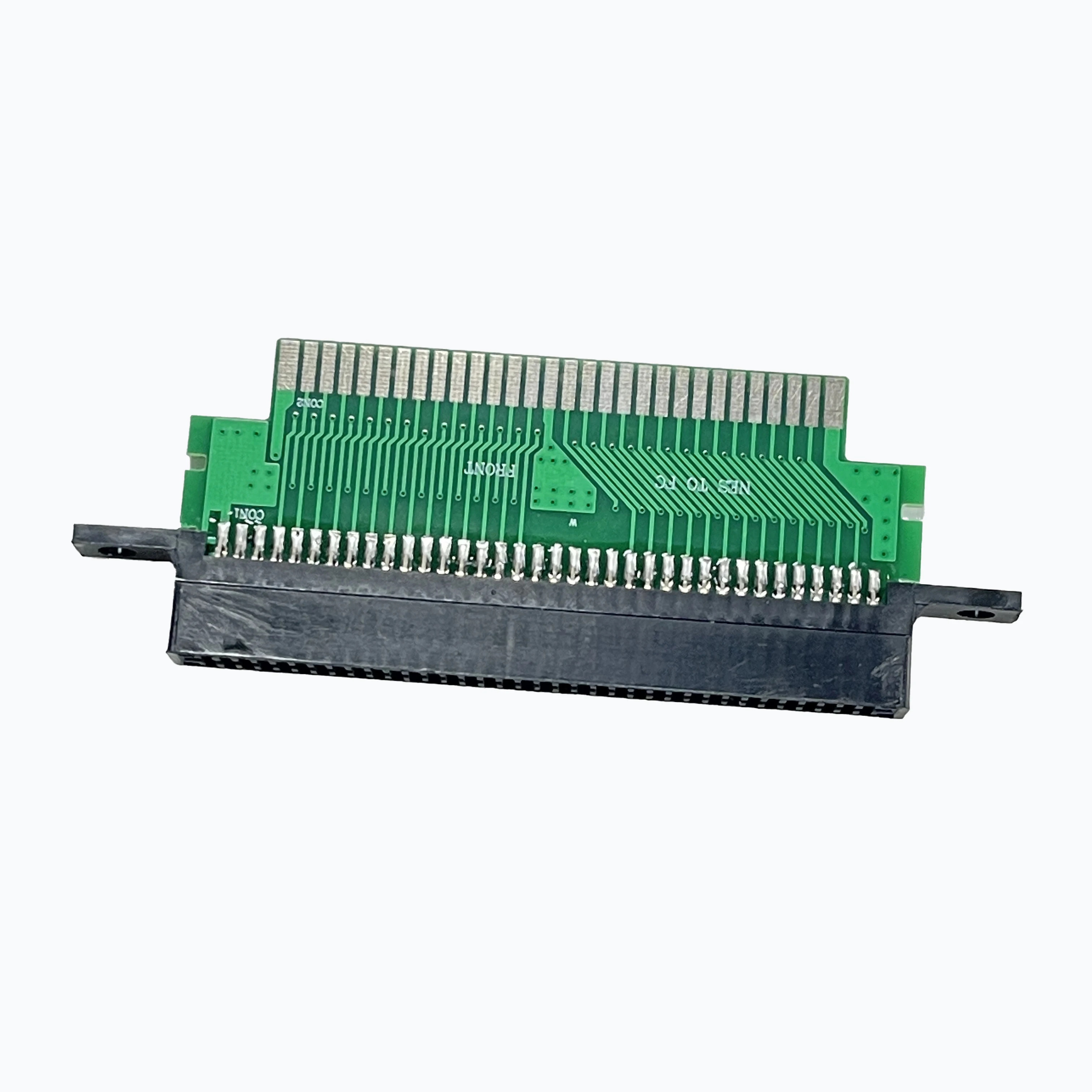 

10 шт., преобразователь с 72 Pin на 60 Pin для N E S карты к F C игровой консоли, конвертер, игровые аксессуары, портативный адаптер для карт