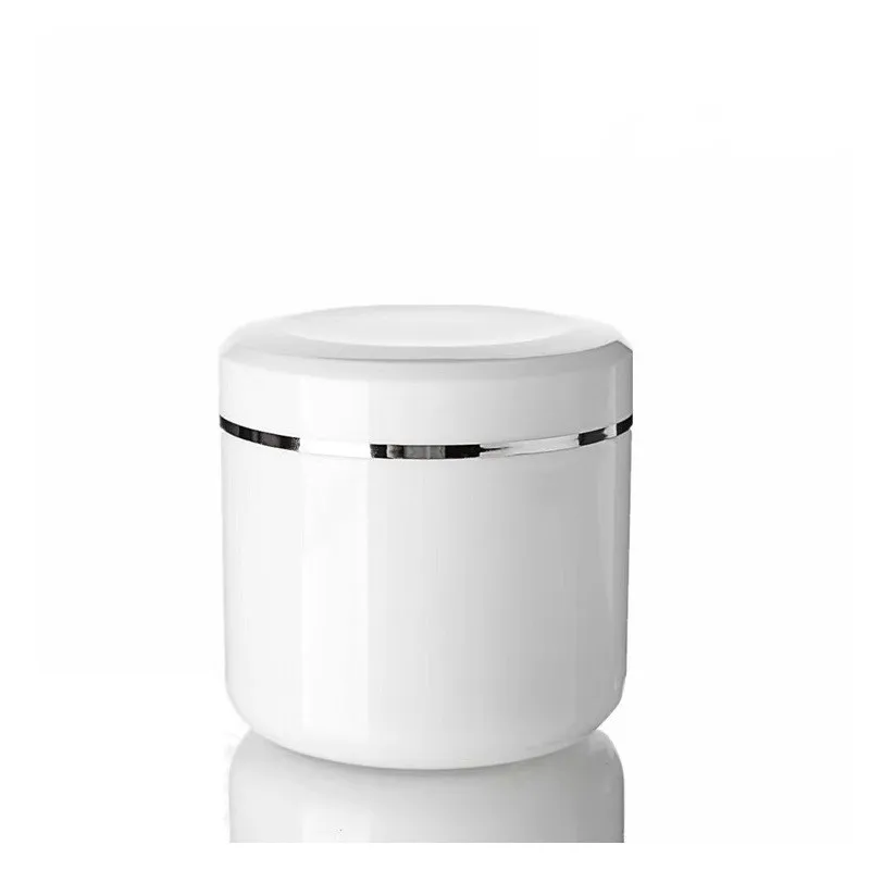 

10pcs 200g Refillable Bottles Travel Face Cream Lotion Jars for Cosmetic Container Plastic Empty Makeup Jar Pot