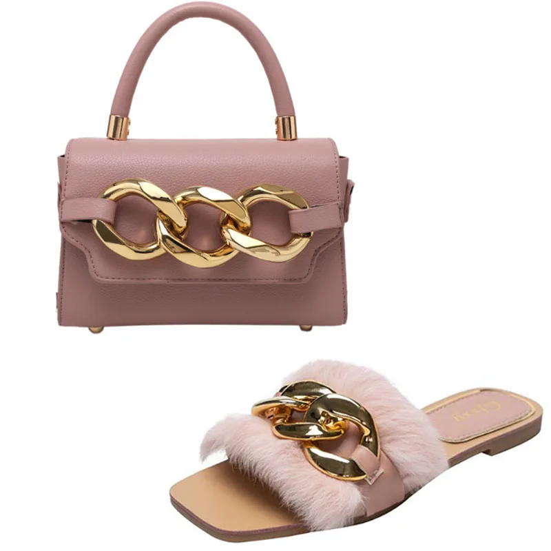 

Summer Women Slippers Fashion Furry Slides Designer Solid Color Sandals Flat Flip-Flops Casual Non-Slip Beach Women's Shoes