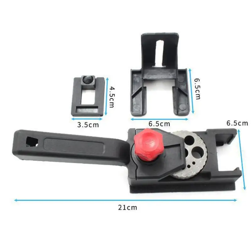 Woodworking Pocket Hole Jig 3-12mm Self-centering Scriber Doweling Drill Guide Locator Puncher Carpentry Tool