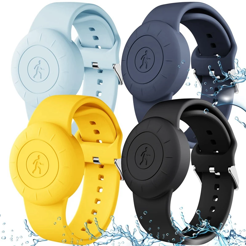 Силиконовый ремешок для Apple Airtags 4 шт