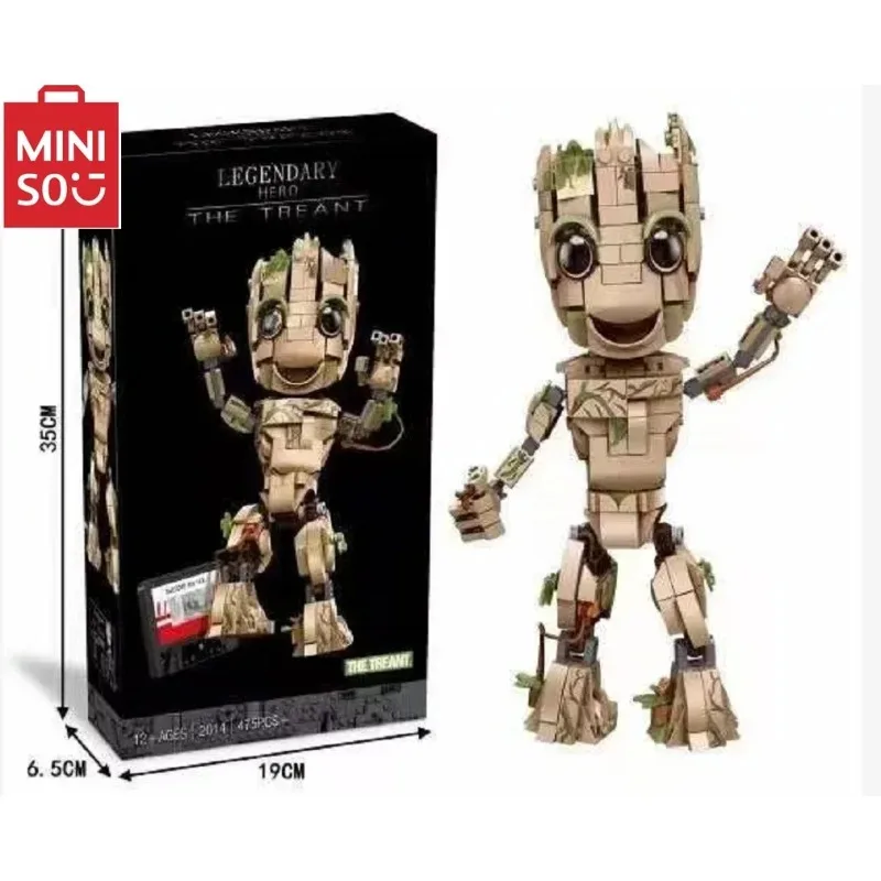 MINISO Disney Super Galaxy Heroes совместимый 76217 строительные блоки кирпичи игрушка сделай сам