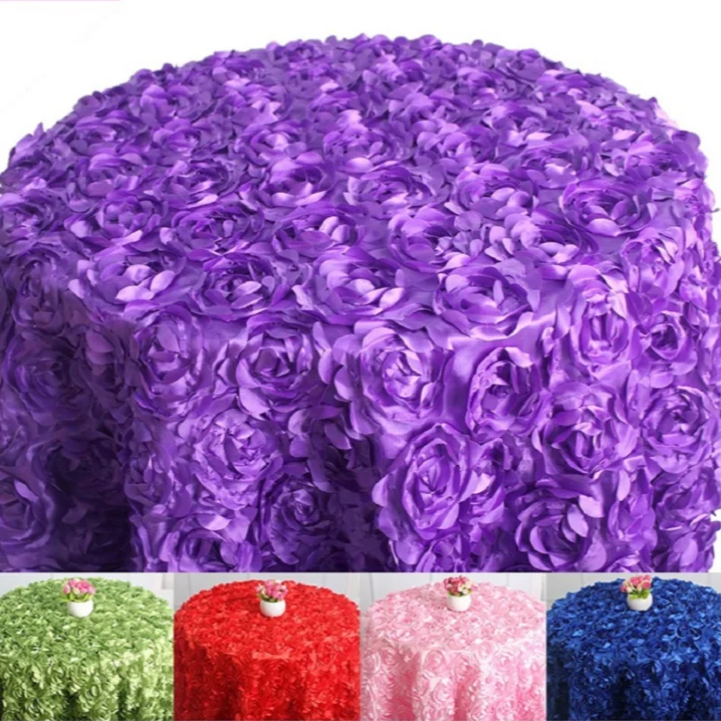 

LGOLOL, 13 цветов, свадебная скатерть, вышивка, скатерть для стола, розетка, роза, цветок, дизайн для искусственного декора, круглый стол