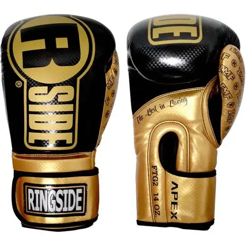 

Sparring Boxing Gloves 14 oz /Gold Wushu uniform for men Wushu uniform