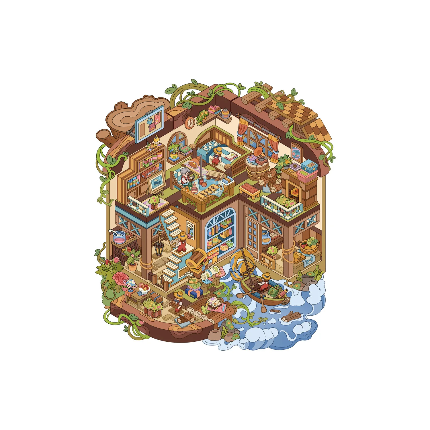 

Card Lover Декомпрессионные наклейки Fairy Tale