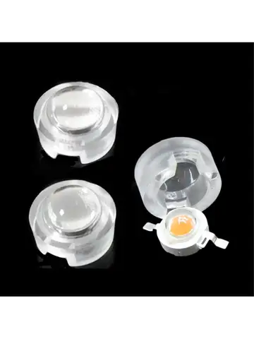 Мини LED линзы QINGYING 13 мм 1-3 Вт 15-100 градусов