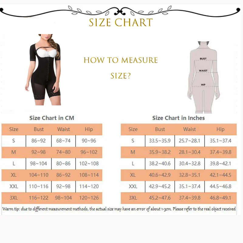 Fajas Colombianas Women's Shapewear Closure Tummy Control Crotch Open Bust Bodysuit Slimming Body Shaper