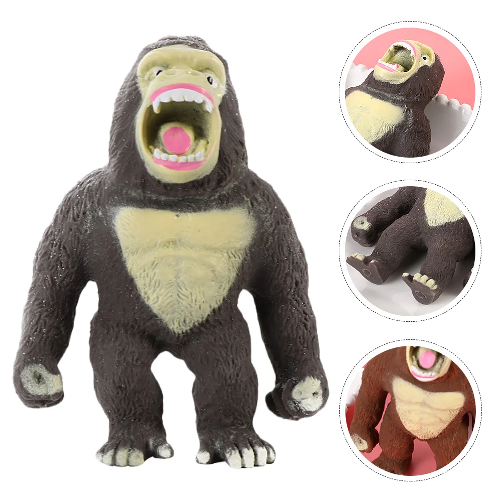 

Lala Music Funny Pressure Toy Adorable Chimpanzee Monkey Destress Gifts Number Kids Toys Tpr Stretchy Student Gorilla zkittles