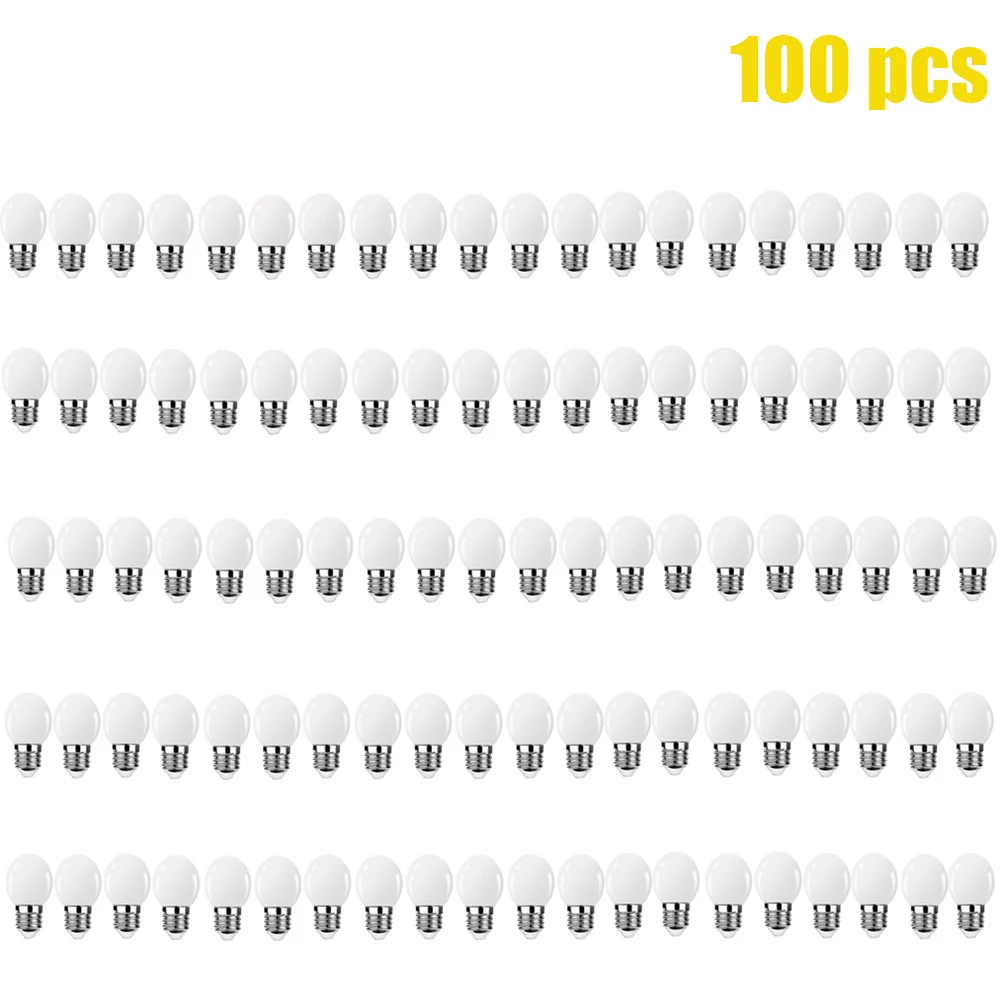 

Светодиодная шаровая лампа IWP milky white PC G45 SMD E27 220V 1W 3W
