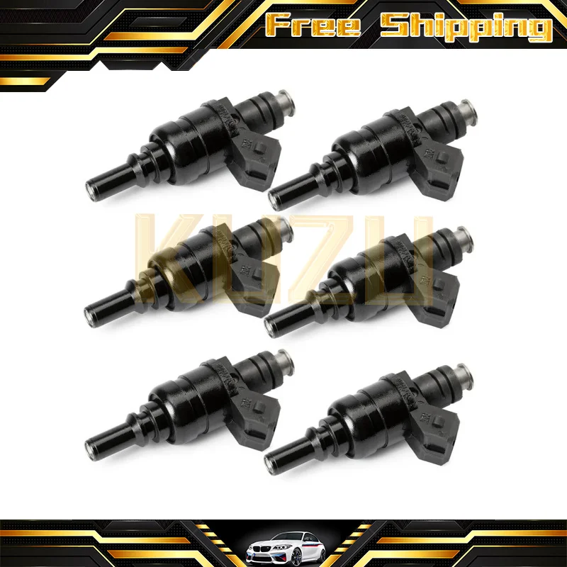 6X топливная форсунка для BMW E46 E39 X3 Z3 Z4 323i 328Ci 528i 323Ci 525i 320i 325xi 3 5 Series 2.5L 2.8L 1427240 13537546244