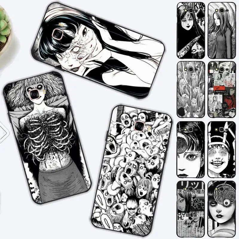 

Japanese horror comic Tomie Phone Case for Samsung J 2 3 4 5 6 7 8 prime plus 2018 2017 2016 core