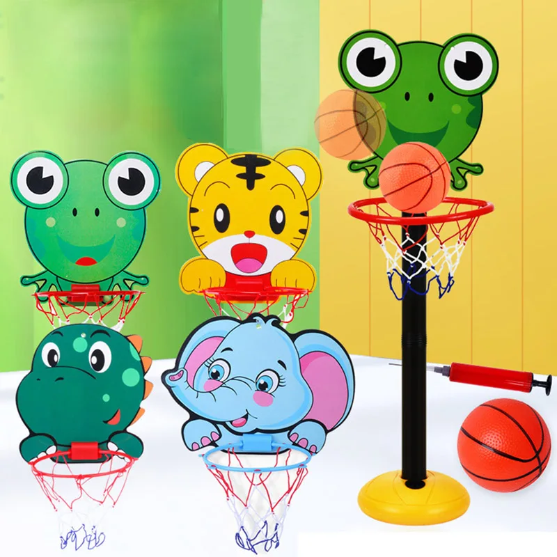 

Kids Basketball Hoop Game Basketball Hoop Sports Game Toy Adjustable for Sports