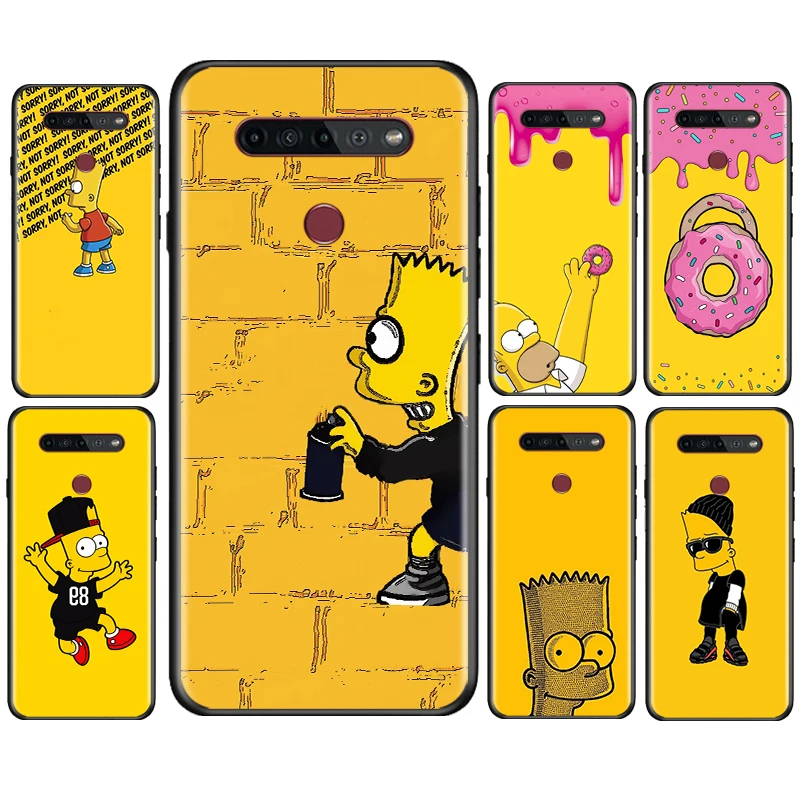 

Anime Simpsons For LG K92 K42 K22 K71 K61 K51S K41S K30 K20 Q60 V60 V50 S V40 V30 G8S G8 X Black Phone Case