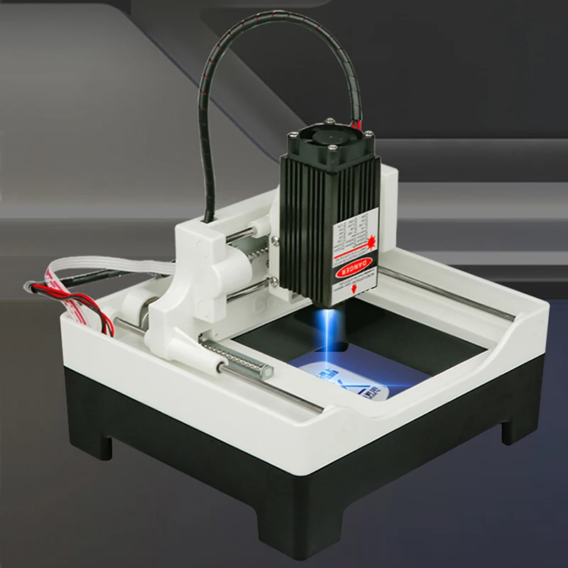 Mini Desktop Laser Engraver Stainless Steel Laser Engraving Machine For DIY Wood Router Laser Marking Carving Cutting 3W 5W 12W