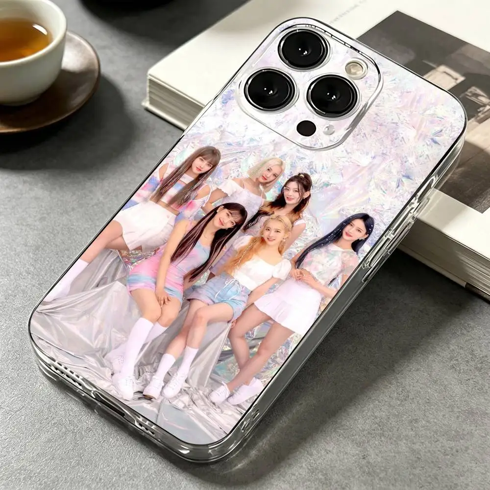Фото Прекрасный уникальный чехол для телефона Lovely Idol S-STAYC Yoon для iPhone 17 16 15 11 12 14 13 Pro Max Mini 17E, противоударный, прозрачный №2