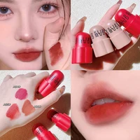 6 colors nude matte lip mud lipstick long lasting non stick cup sexy red lip gloss waterproof lip tint women makeup cosmetic