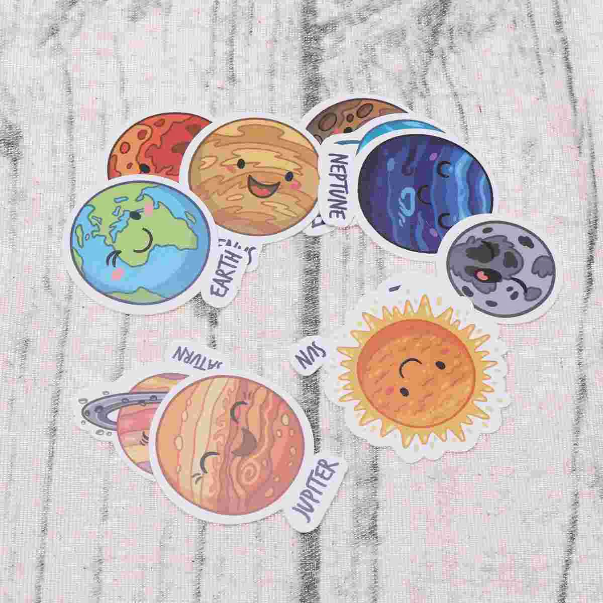 

Cake Cupcake Picks Planet Toppers Party Space Decoration Insert Outer Earth Universe Planets System Solar Topper Supplies