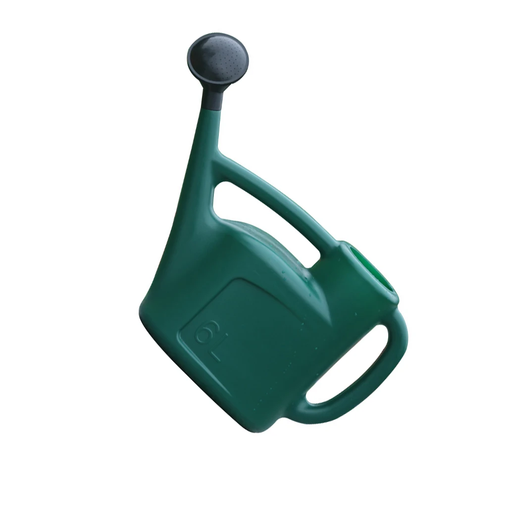 

ABS Watering Can Portable Dual Handle 6L Outdoor Garden Park Lawn Greenhouse Farm Gardening Pot Kettle Sprayer