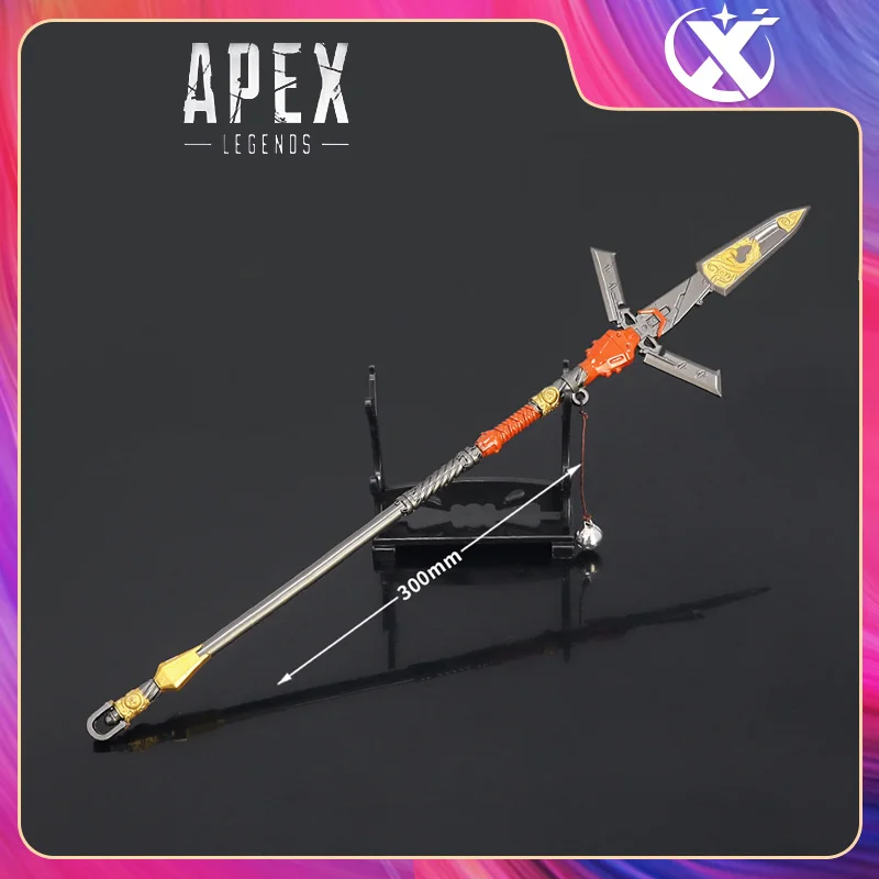 

Apex Legends Valkyrie Heirloom Legacy Spear Weapon Game Octane Swords Katana Keychain Boy Birthday Christmas Natale Kid Toys