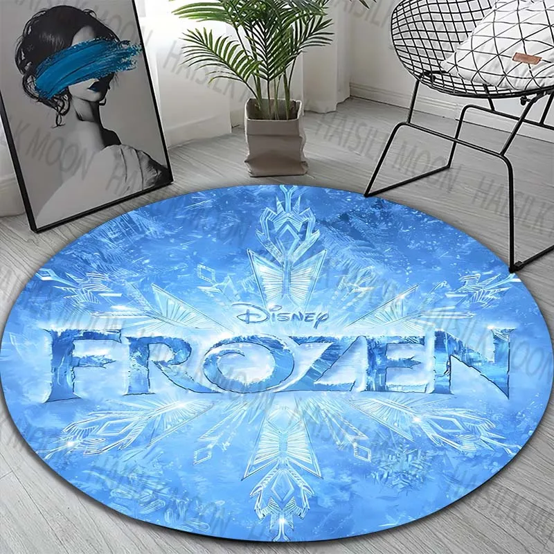 150 см Disney Frozen Elsa Princess мультфильм игровой коврик круглые коврики ковер для