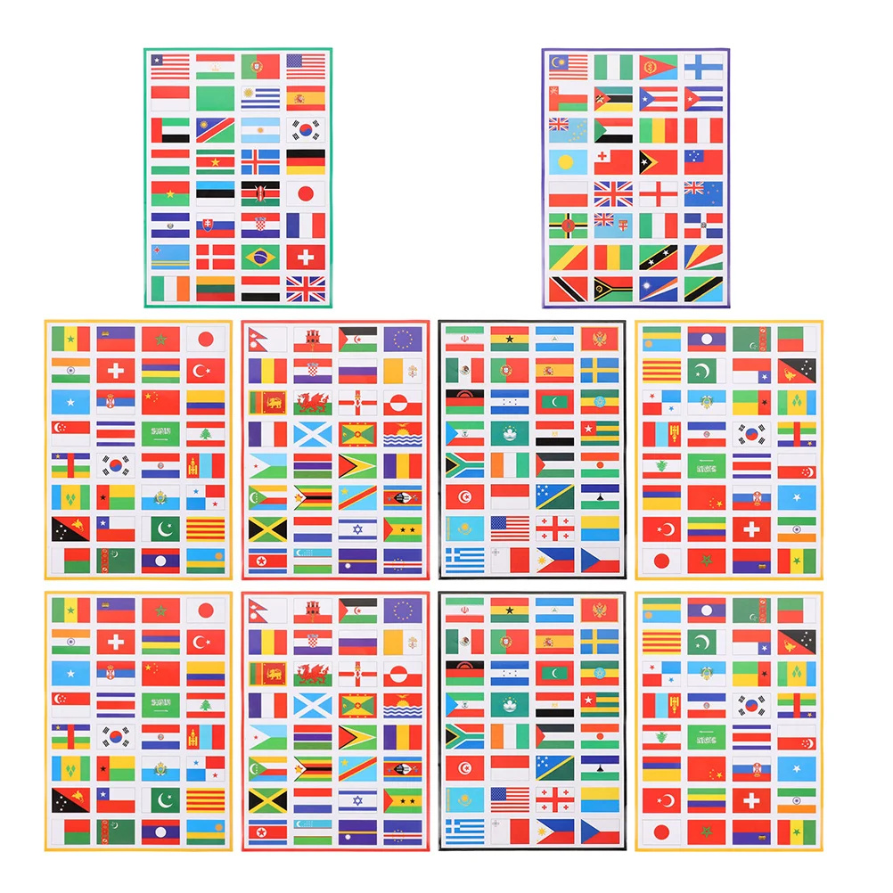 

Stickers Flag World Decals Flags Sticker Country Facekids The Travelpvc National Decal Planner Football Temporarytatoos Fake