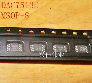 

10Pcs~50Pcs Original DAC7513E DAC7513E/250 DAC7513E/2K5 D13E MSOP-8