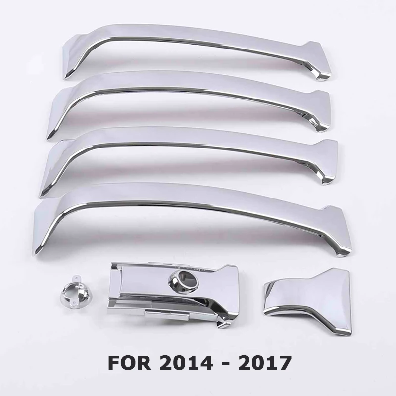 

Для Toyota Land Cruiser Prado 150 2014 2015 2016 2017 2018 2019 2020 ABS хромированная накладка на переднюю решетку, аксессуары для стайлинга автомобилей