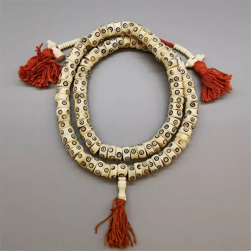 Молитвенные бусины Mala из кости яка mytery.com