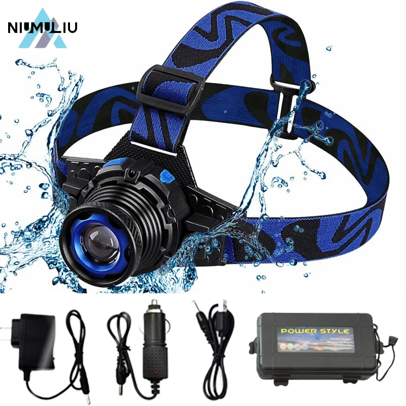 

C2 Led Headlamp Rechargeable 3 Modes Q5 Waterproof High Brightness Built-In Lithium Battery Led Headlight Climb Camping Hiking