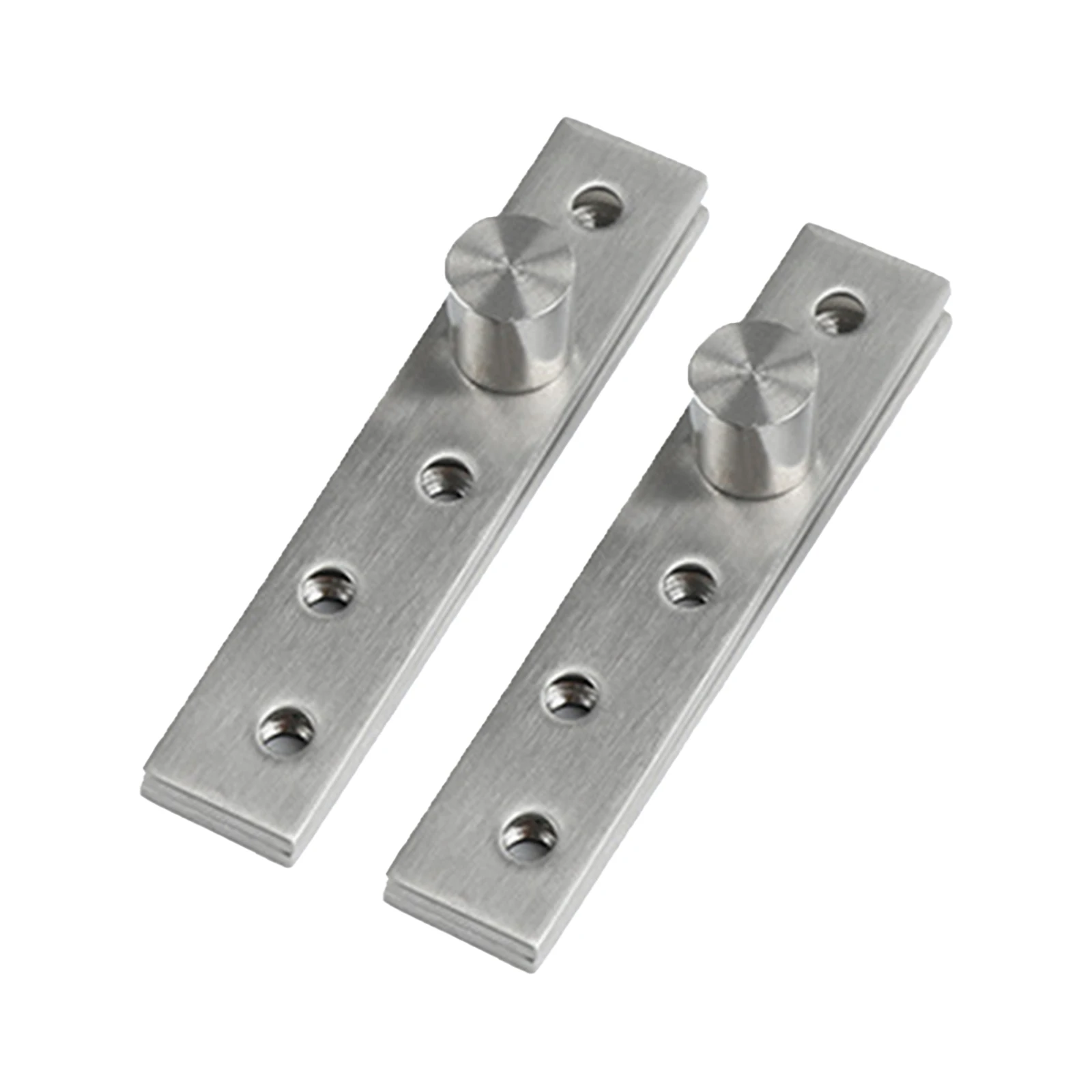 

2PCS 360 Degree Rotating Rotating Shaft Wooden Door Hinge Invisible Hidden Door Hinges Stainless Steel Heavy Duty Pivot Hinges