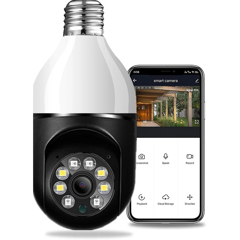 

Панорамная IP-камера видеонаблюдения, 360 °, Wi-Fi, 1080P