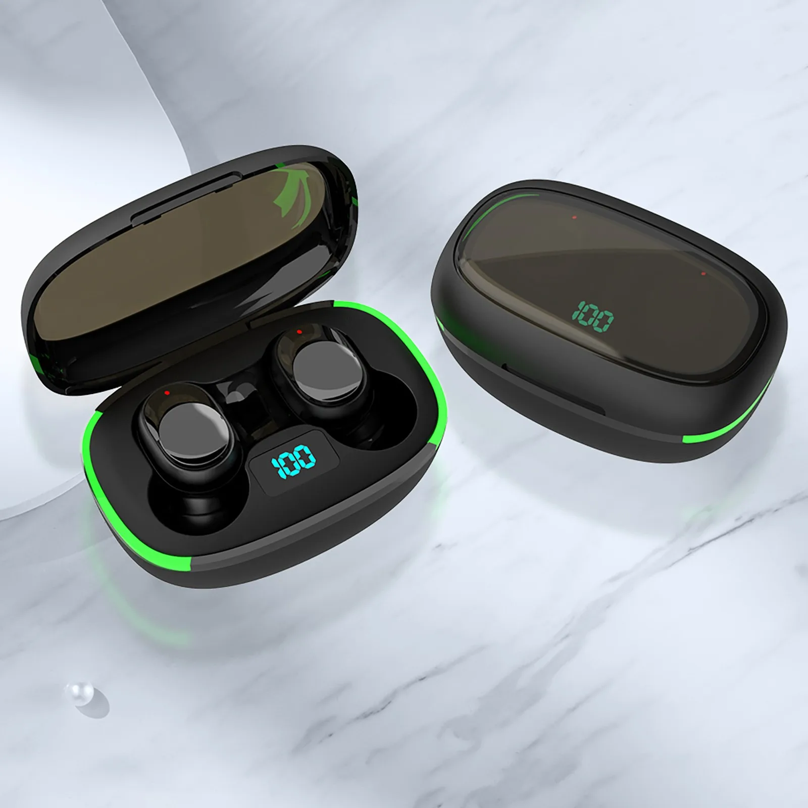 

Беспроводные Bluetooth-наушники, стереонаушники-вкладыши, искусственная зарядка, Bluetooth-наушники с шумоподавлением