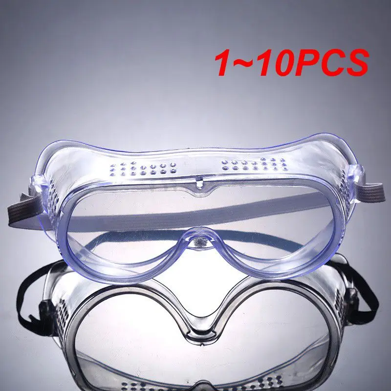 

Прозрачные защитные очки, защитные очки, противотуманные водонепроницаемые тактические Спортивные очки, полностью регулируемые удобные очки, Новинка