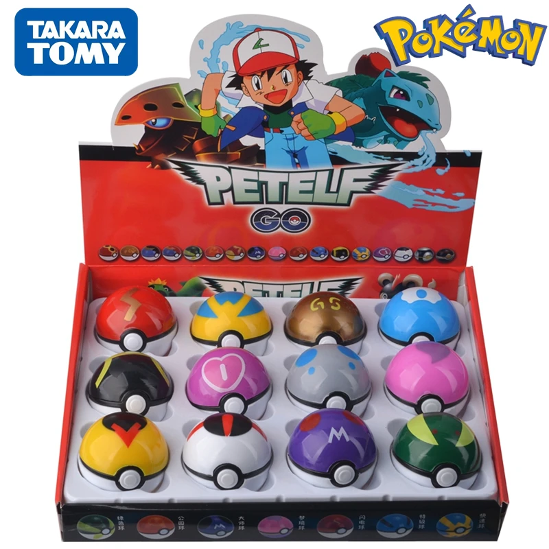 

12 шт./набор, фигурки покемона Пикачу