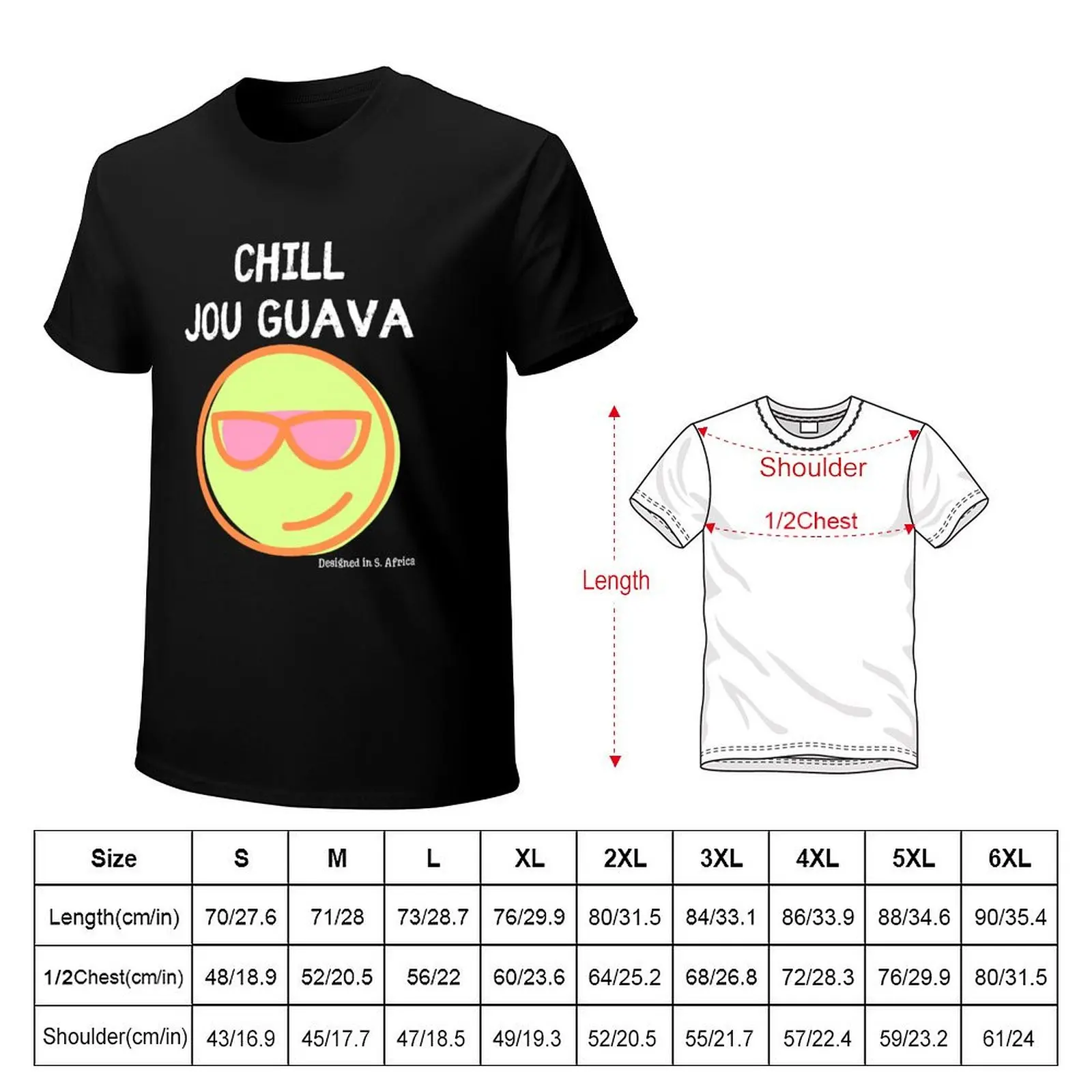 Фото Футболка Chill Jou Guava с короткими рукавами для больших и высоких людей №2