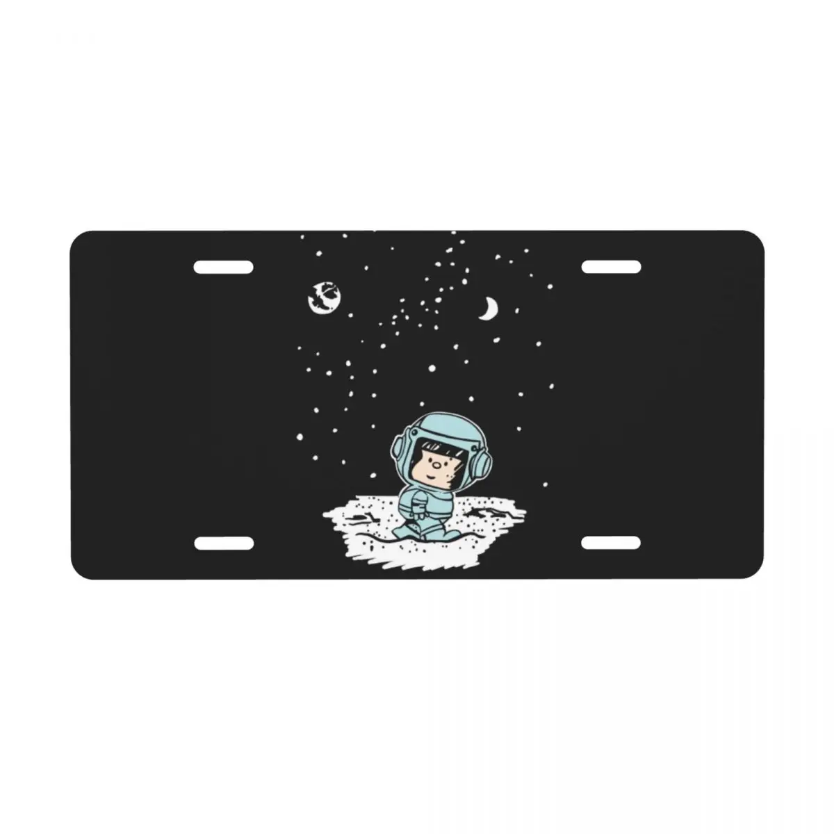 Обложка для номерного знака куино-комиксов классный Алюминиевый металлический