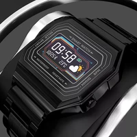 keshuyou i6 smart watch men metal heart rate digital fitness tracker sport weather watch for men women for android ios 2022
