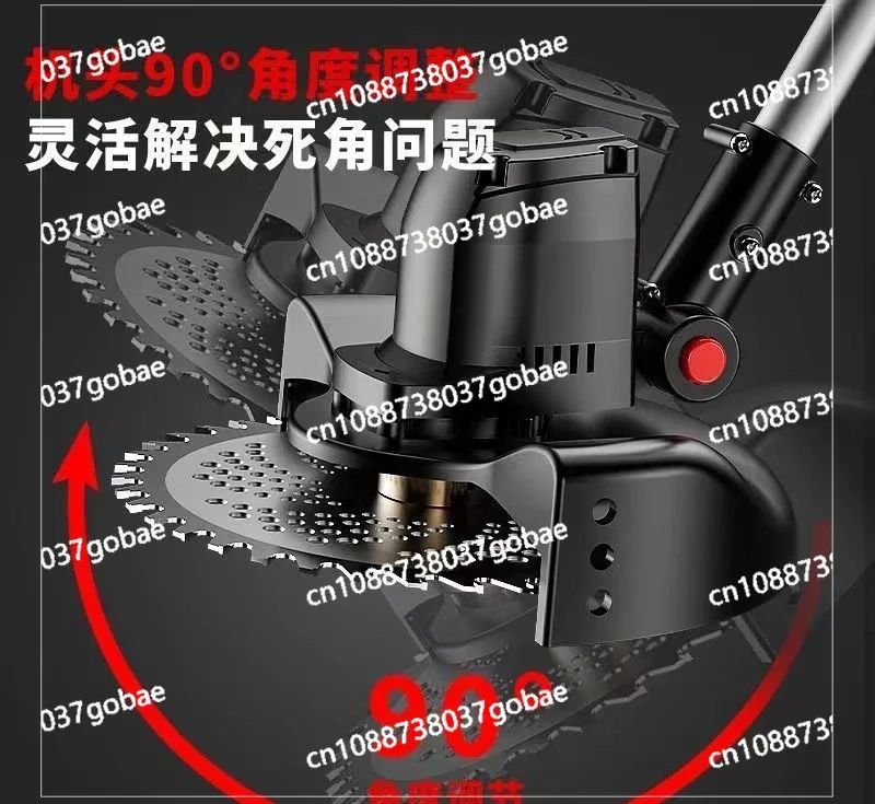 Новая бесщеточная мощная литиевая батарея газонокосилка ручная перезаряжаемая