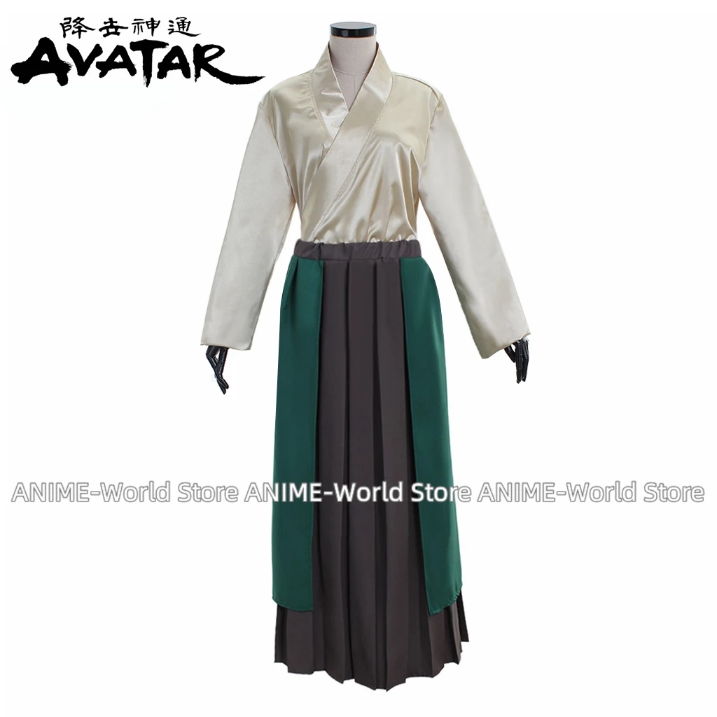 Костюм для косплея Аватара Kyoshi Warrior Suki костюм униформа Хэллоуина наряд вечеринки