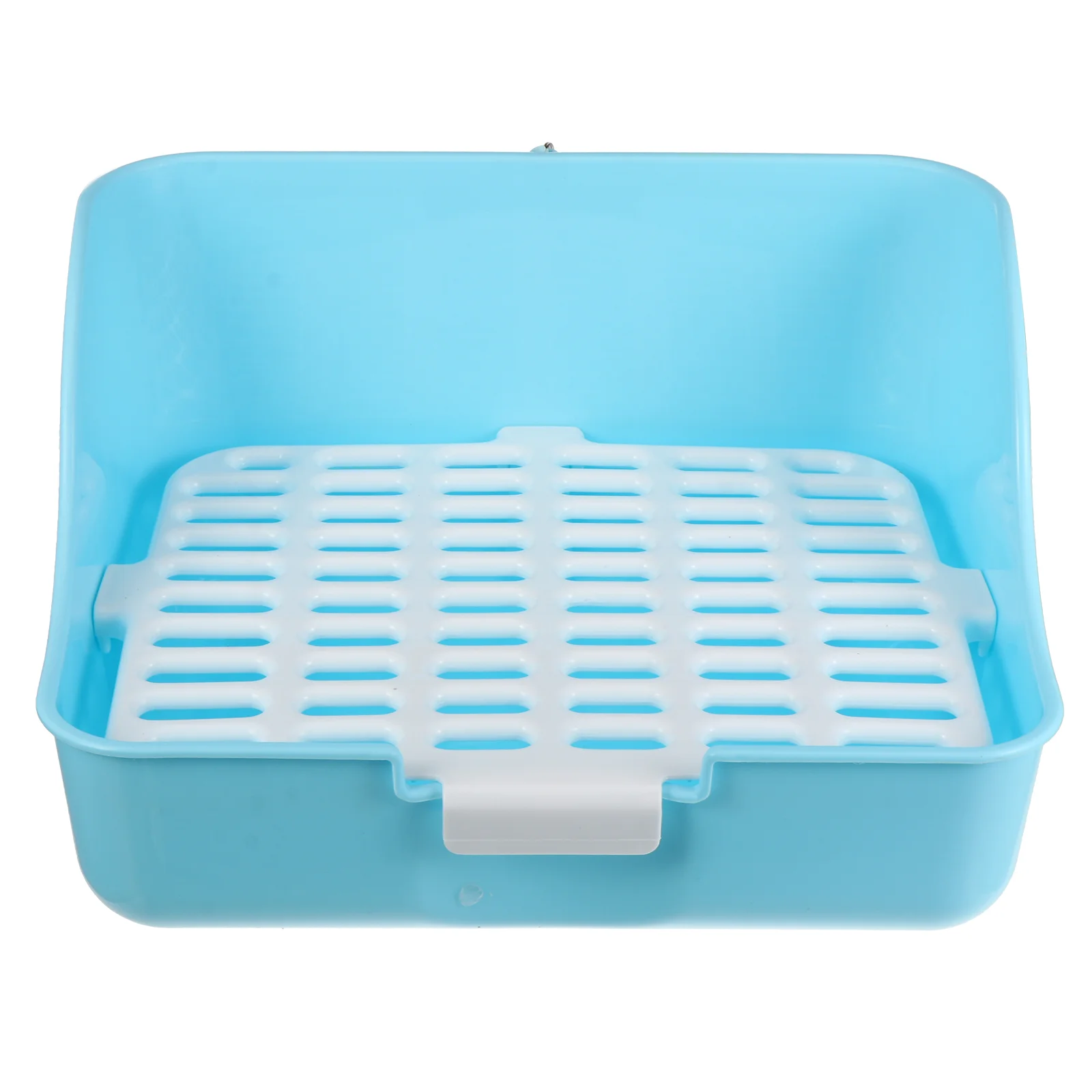 

Litter Box Rabbit Pet Corner Bunny Toilet Potty Cage Guinea Pan Training Trainer Grate Tray Cat Animal Tainer Bed Hamster