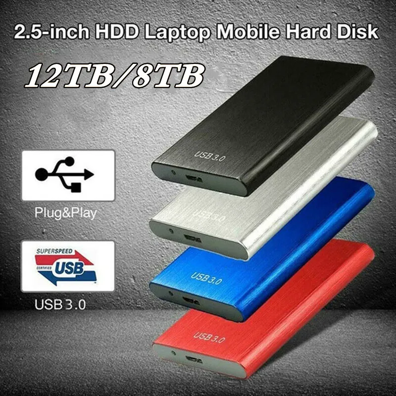 

16TB 8TB 4T SSD External Hard Disk Drive Solid State Hard Disk Drive Desktop Mobile Phone High Speed Storage Stick Memory