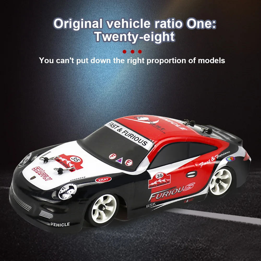 K969/K989 RC Car 1/28 2.4G 4WD RC Drift Car 30KM/H High Speed RC Race Car Remote Control Racing Drift Vehicle Car for Kids Gifts enlarge