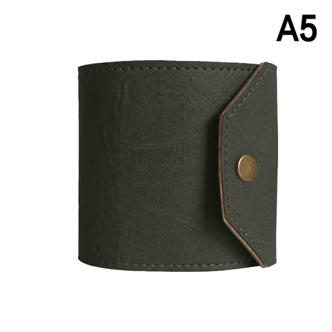 Кошелек для наличных денег, удобный держатель для денег с быстрым доступом для наличных денег, кожаный органайзер для денег, небольшой компактный карманный кошелек