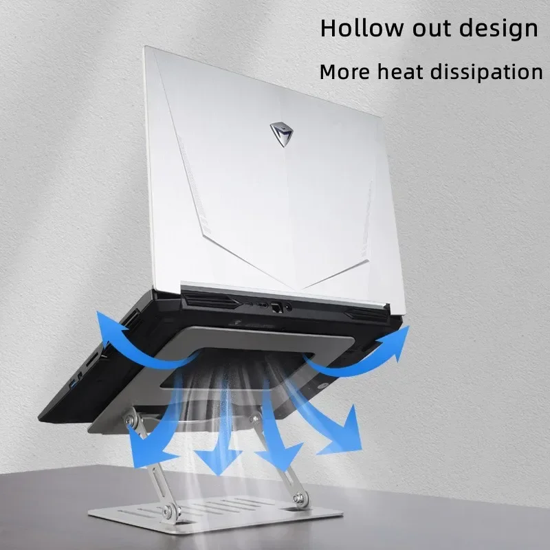 

Portable lifting tablet stand. New laptop stand, foldable heat dissipation stand, aluminum alloy stand