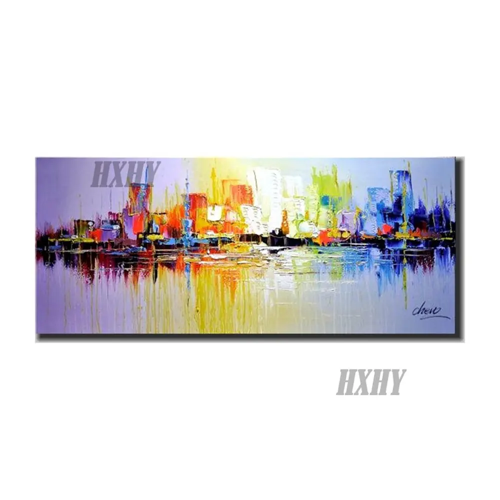 

Colorful Lakeside City Decoration Bedroom Paintings Living Room Decoration Paintings For Cosy Living Room