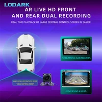 lodark d12 car ahd rear view reverse camera 1080p reversing camera universal glass lens hd parking cam for car multimedia player