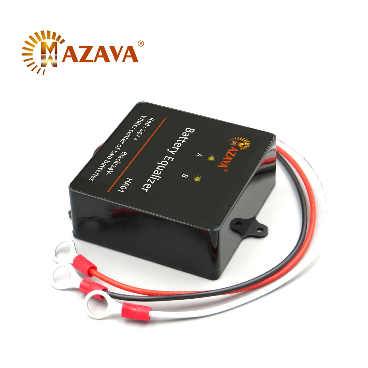 

MAZAVA 2x12V Battery Equalizer HA01 Flood AGM Lead Acid Batteries Voltage Balancer Lead Acid Cells Charger Regulator Serial